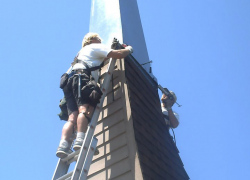 Church Re-Roofing Job