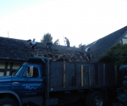 Re-Roofing in Progress Re-Roofing in Progress