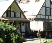 Re-Roofing in Progress Re-Roofing in Progress